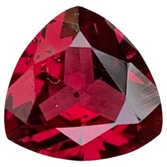 2.10 Carat Natural Loose Rhodolite Garnet Trillion Shape Gem