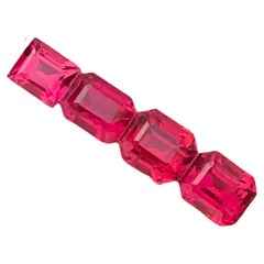 2.10 Carats Natural Pinkish Red Rubellite Tourmaline Lot Gems For Jewelry Making