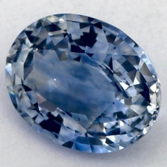 2.10 Ct Blue Sapphire Oval Loose Gemstone