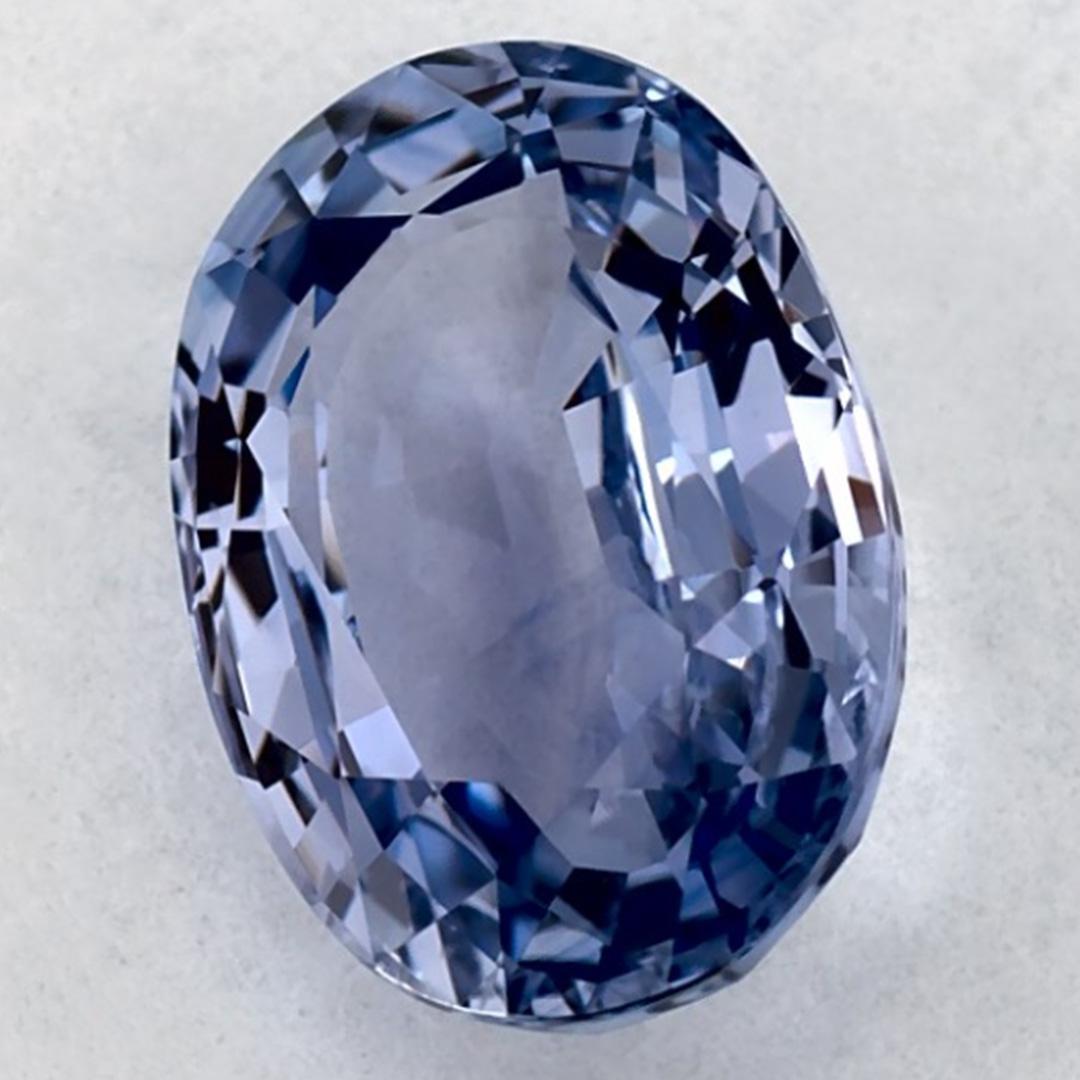 Oval Cut 2.10 Ct Blue Sapphire Oval Loose Gemstone For Sale