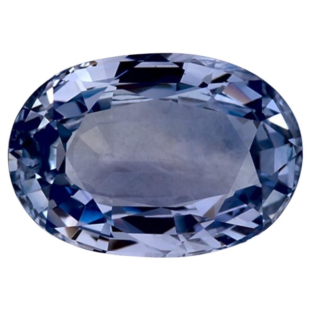 2.10 Ct Blue Sapphire Oval Loose Gemstone