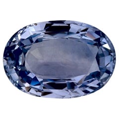 2.10 Ct Blue Sapphire Oval Loose Gemstone