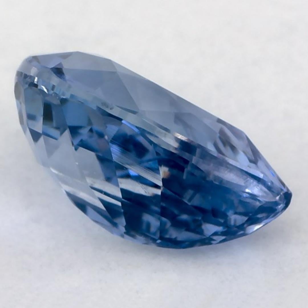 2.10 carati di zaffiro blu a forma di pera sciolto In condizioni Nuovo in vendita a Fort Lee, NJ