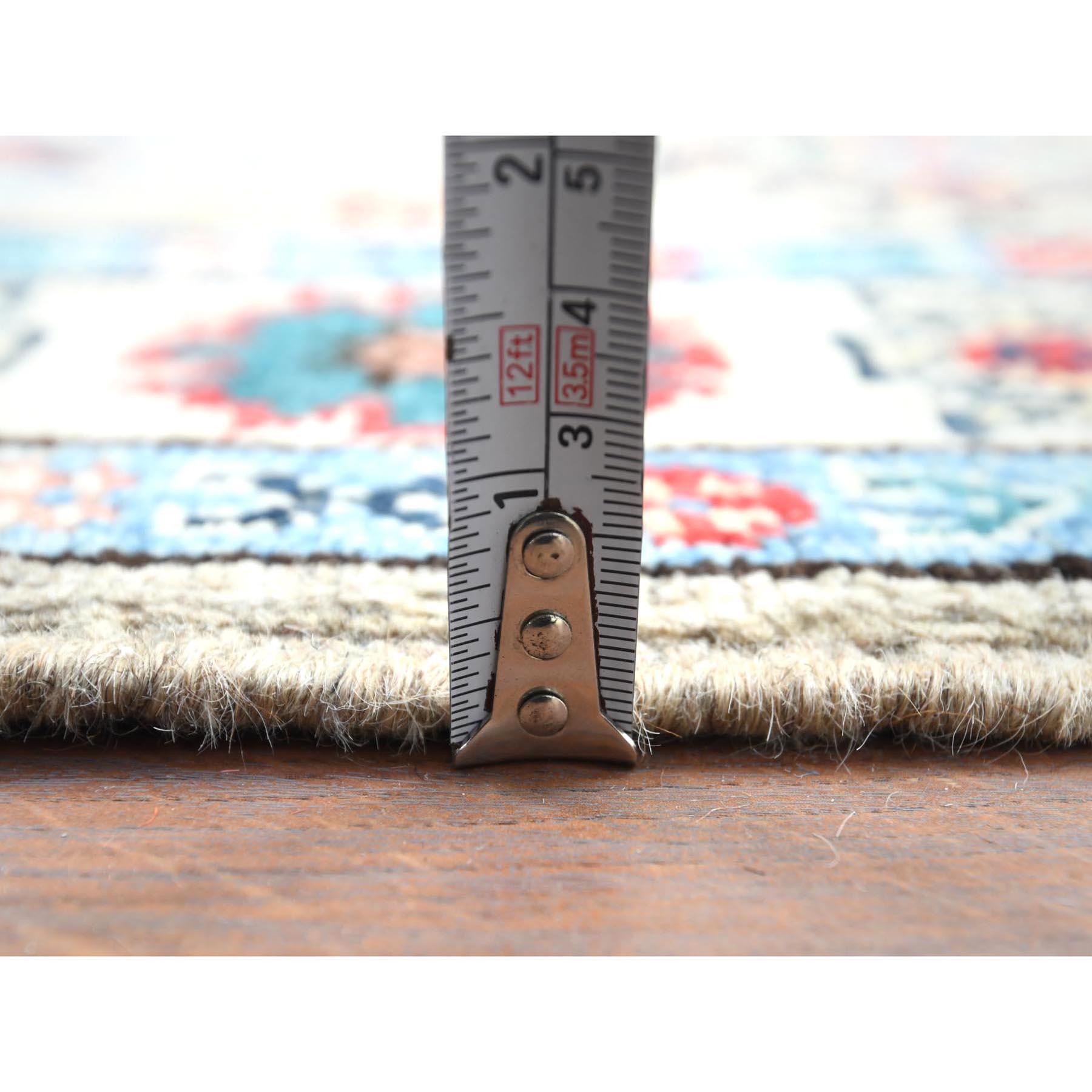 XXI secolo e contemporaneo Tappeto Runner XL Annodato a mano, Taupe, Afghan Special Kazak Pure Wool, XL in vendita
