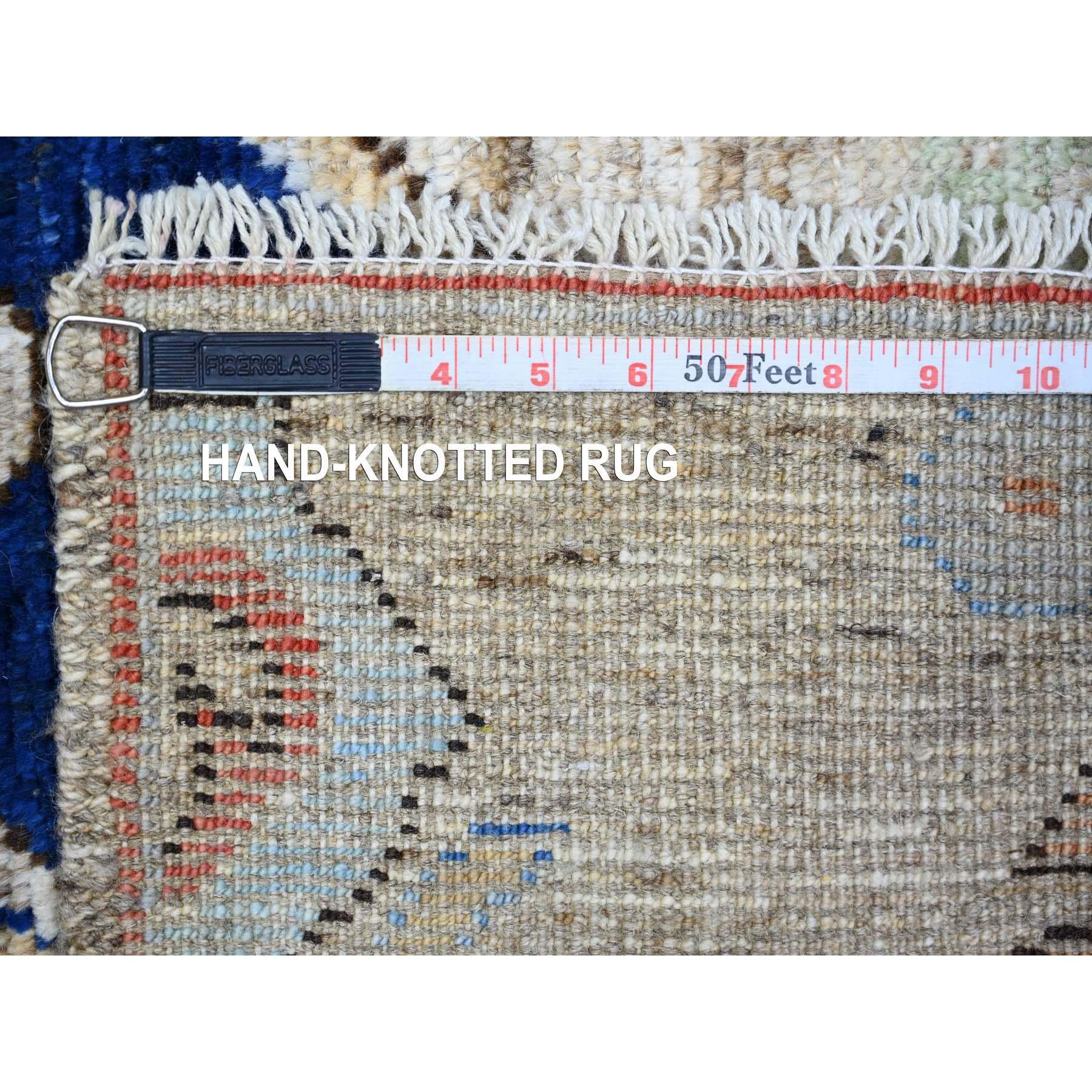 Tappeto Runner in lana annodato a mano 2'10 