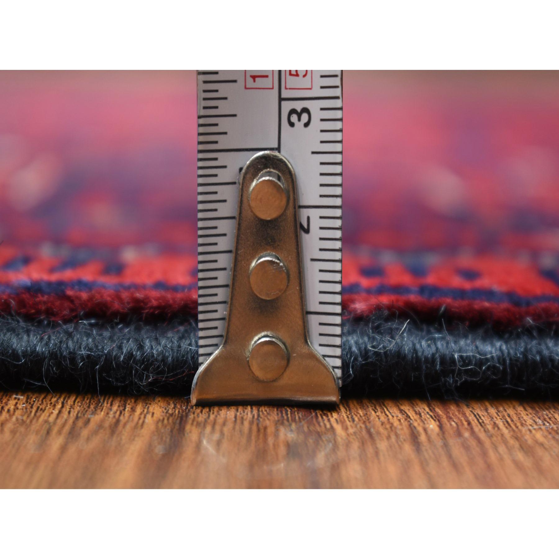 Annodato a mano Tappeto Runner in lana afgana Knots Rugs 2'10 