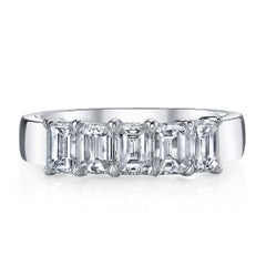2.11 Carat Diamond Anniversary Band Platinum