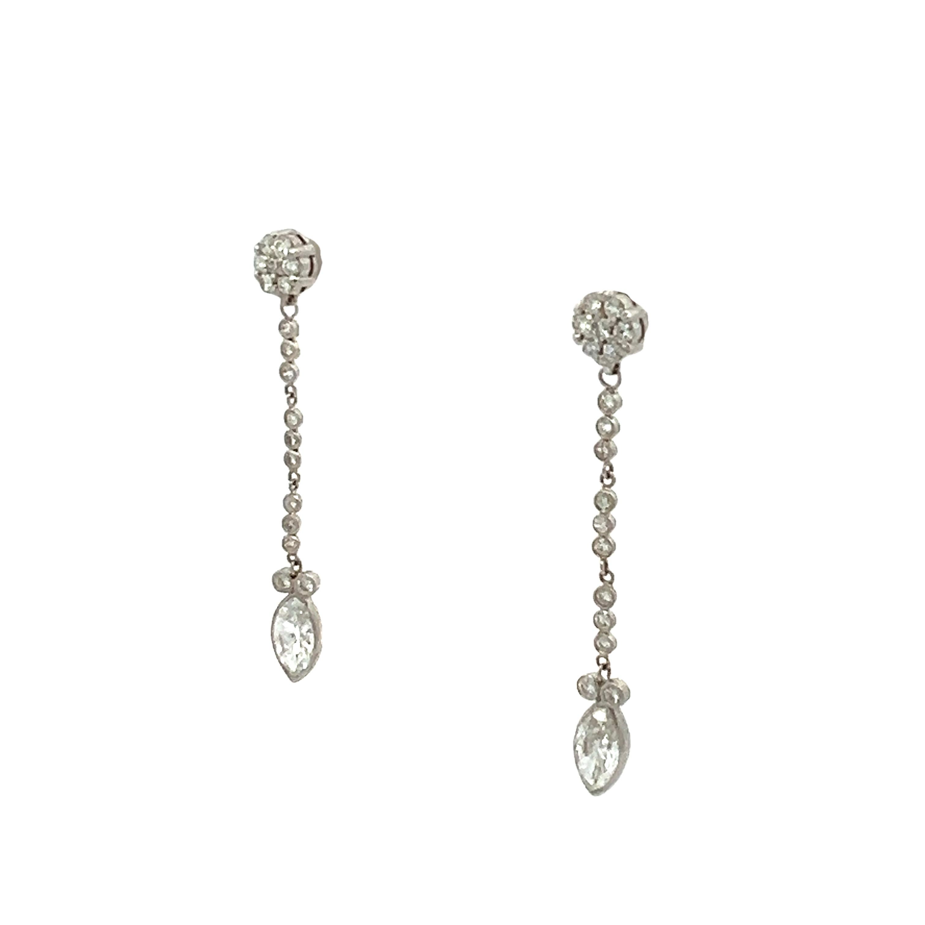 Titel:
2,11 Karat Marquis Form E-F SI2-I1 und runder Brillant E SI Diamant-Tropfenohrringe aus Platin
Stil:
Ablegen
Metall:
Platin
Edelstein 1:
0,95 Karat Diamant
Anzahl von Steinen:
1
Farbe:
E
Klarheit:
SI2
Die Form:
Marquis Form
GIA:
DIAM MQ E SI2
