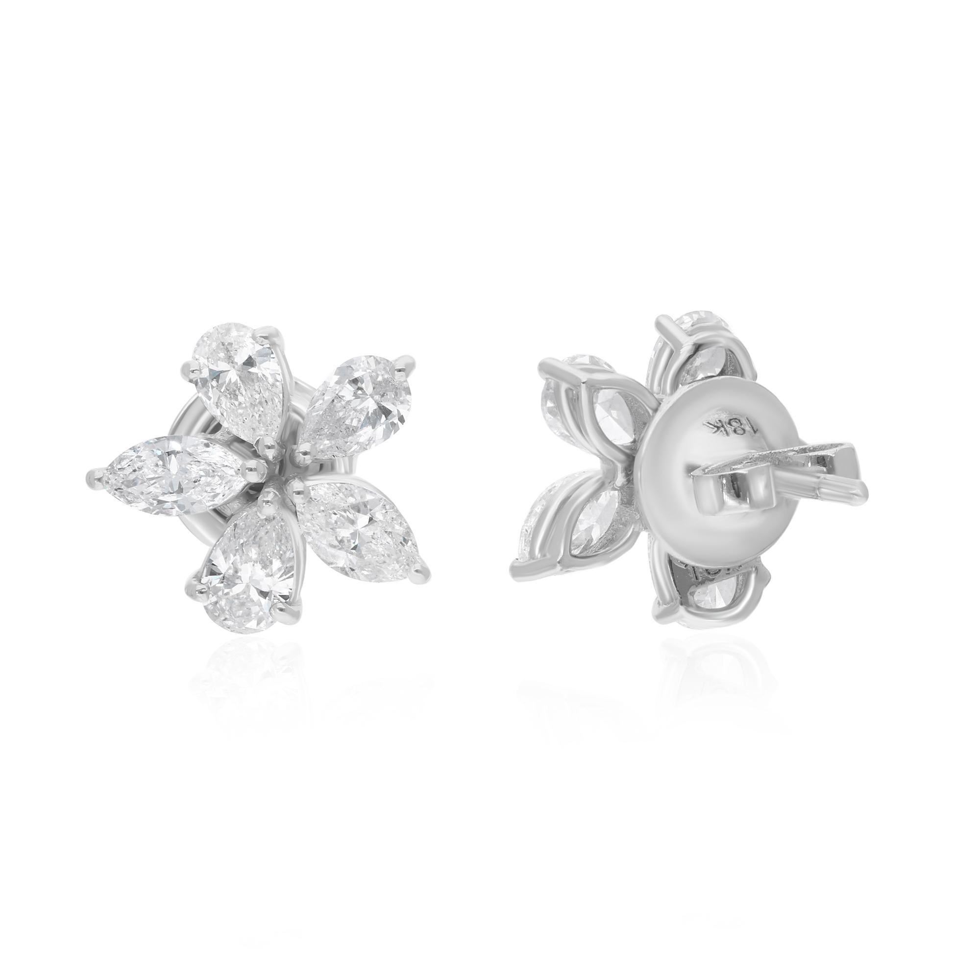 Cast from 18-karat gold, these exquisite earrings are handset with 2.11 carats of sparkling diamonds.

FOLLOW SPECTRUM JEWELS storefront to view the latest collection & exclusive pieces. Spectrum Jewels is proudly rated as a Top Seller on 1stdibs