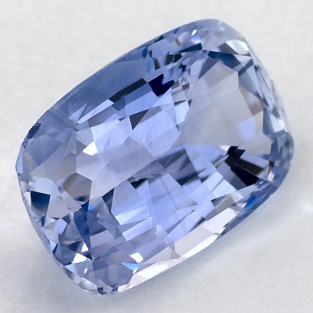 Taglio cuscino 2.11 carati di zaffiro blu a cuscino, gemma sfusa in vendita