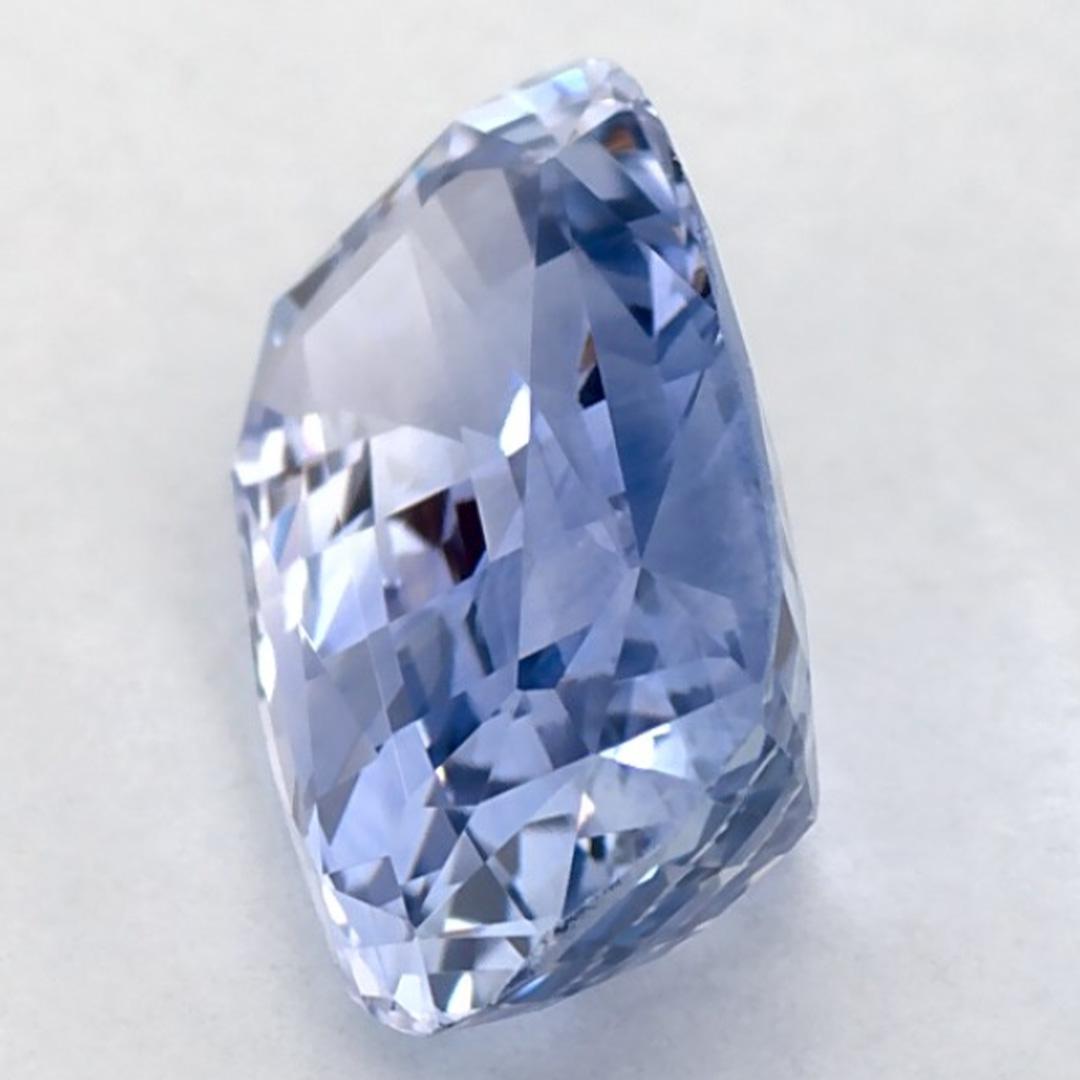 Donna 2.11 carati di zaffiro blu a cuscino, gemma sfusa in vendita