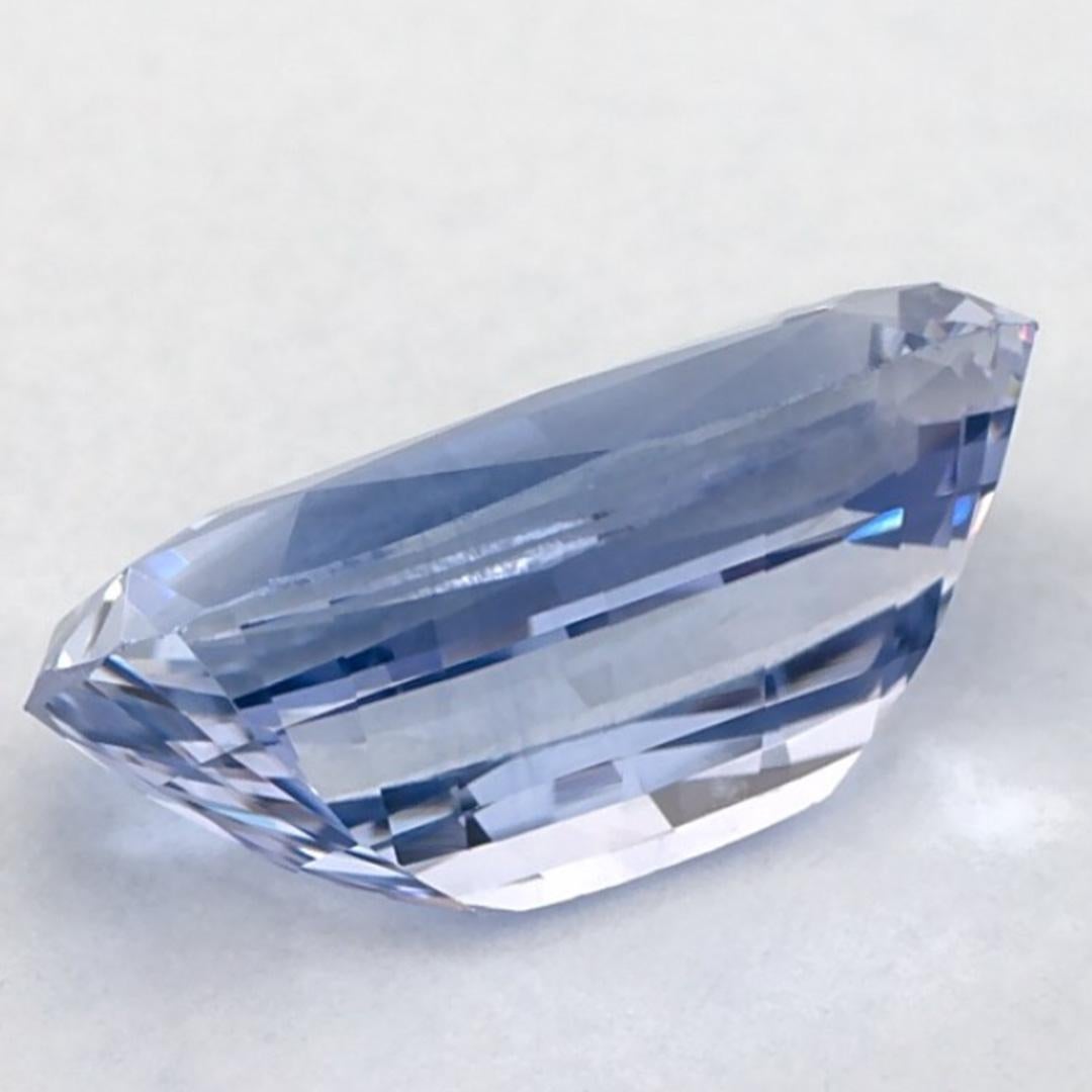 2.11 carati di zaffiro blu a cuscino, gemma sfusa in vendita 3