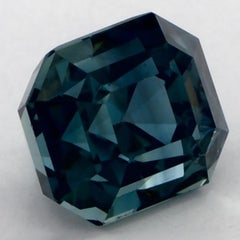 2.11 Ct Blue Sapphire Octagon Cut Loose Gemstone