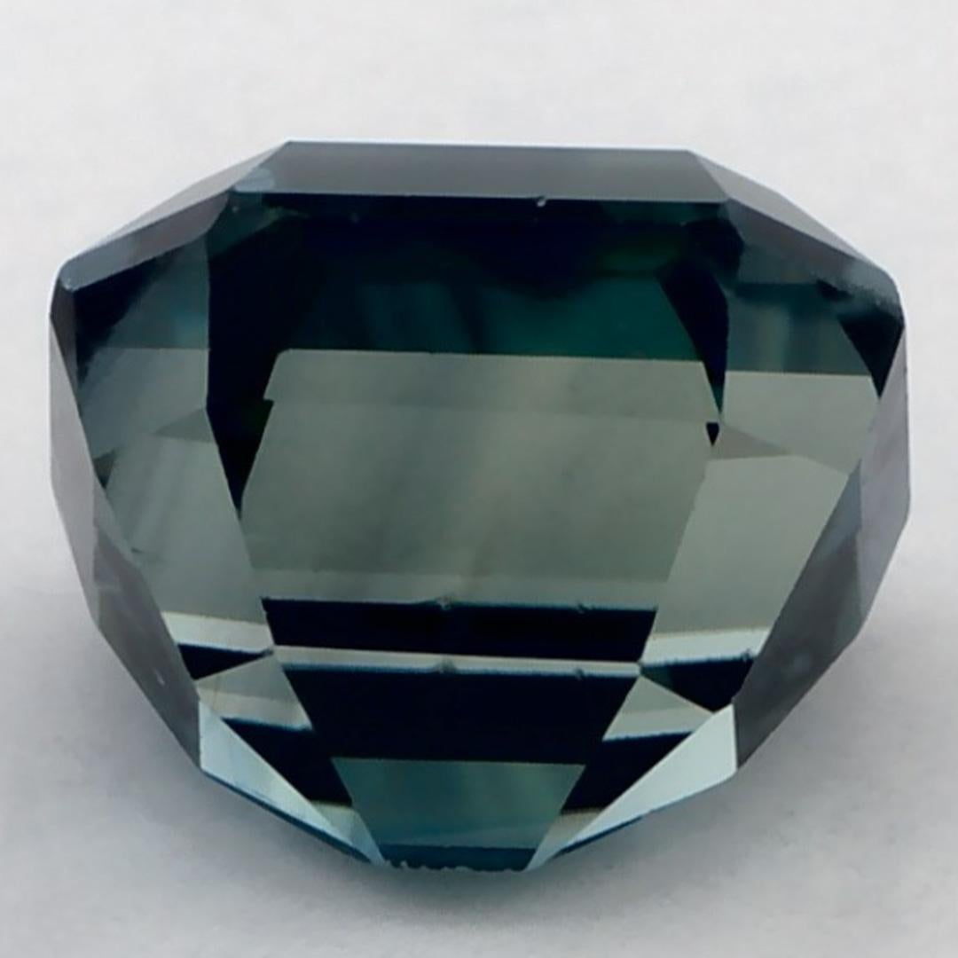 2.11 Ct Blue Sapphire Octagon Cut Loose Gemstone In condizioni Nuovo in vendita a Fort Lee, NJ