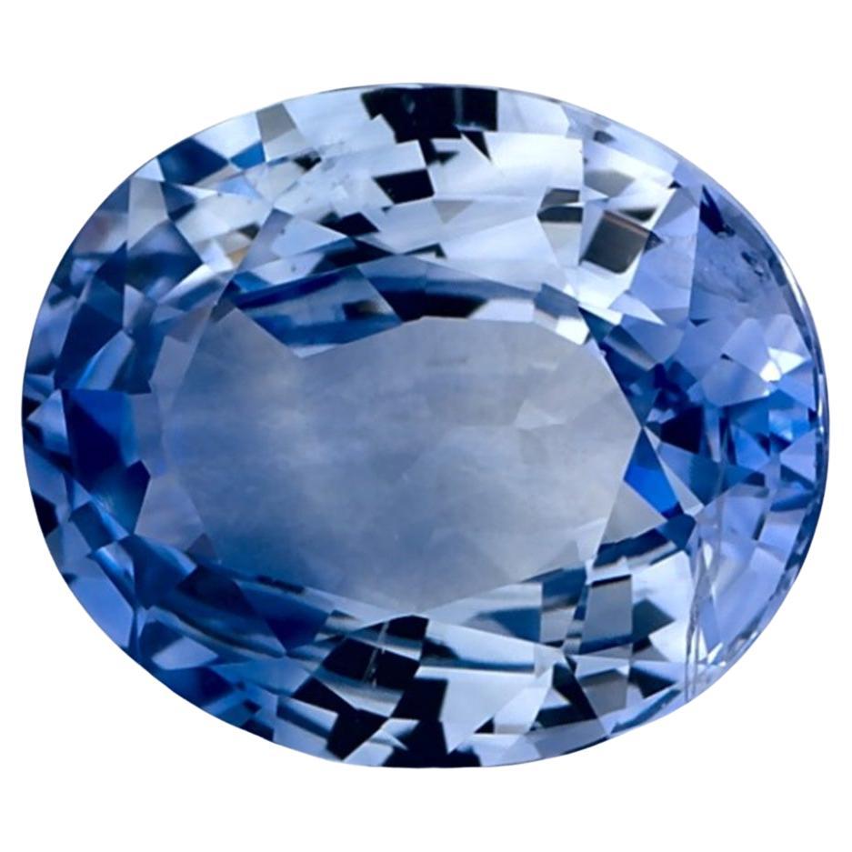 2.11 Ct Blue Sapphire Oval Loose Gemstone