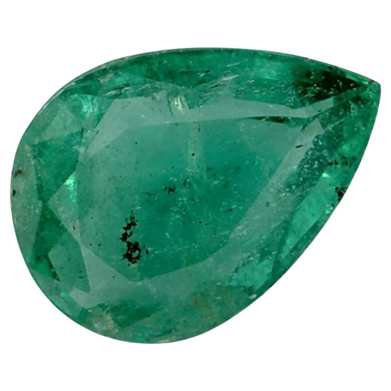 2.11 Ct Emerald Pear Loose Gemstone (pierre précieuse en vrac)