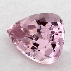 2.11 Ct Pink Sapphire Pear Loose Gemstone
