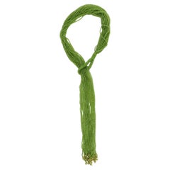 2119 quilates Collar de peridoto natural auténtico peridoto natural 20 línea 40