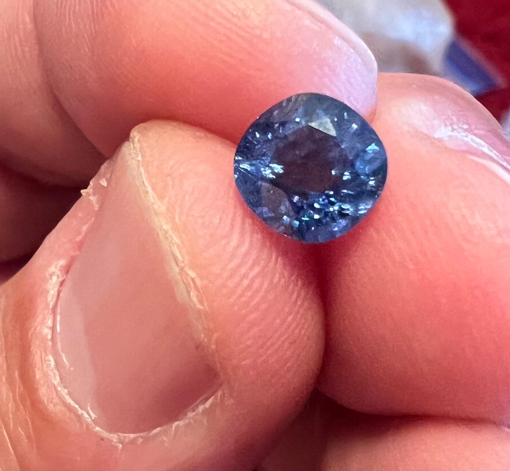 
This beautiful neon blue Cobalt Spinel is one of the rare beauties I was able to luckily obtain at the cobalt Spinel mine in Luc Yen Vietnam . It is exceptionally rare to obtain Cobalt Spinel anywhere in the world above a half a carat and this