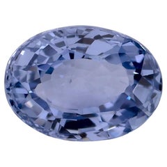 2.12 Ct Blue Sapphire Oval Loose Gemstone (Saphir bleu ovale en vrac)