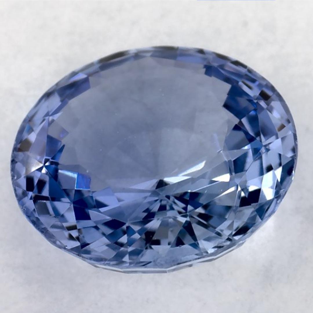 2.12 carati di zaffiro blu rotondo sfuso In condizioni Nuovo in vendita a Fort Lee, NJ