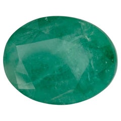 2.12 Ct Emerald Oval Loose Gemstone (pierre précieuse en vrac)