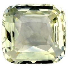 2.12 Ct Green Sapphire Cushion Loose Gemstone