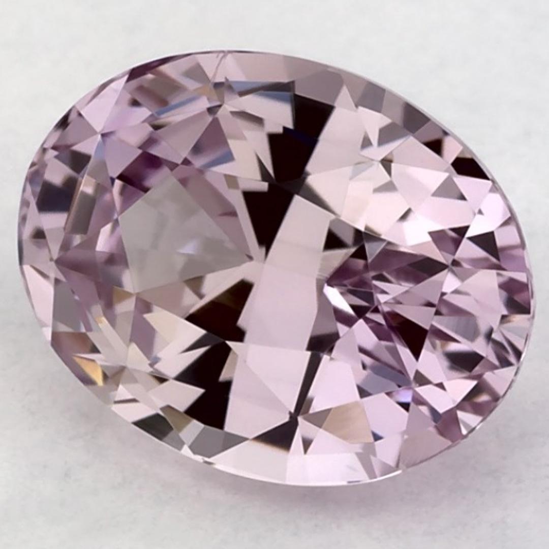 Taille ovale 2.12 Ct Pink Sapphire Oval Loose Gemstone (pierre précieuse en vrac) en vente