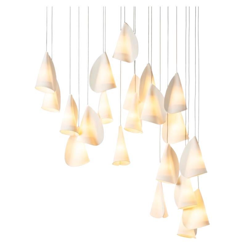 21.21 Porcelain Chandelier Lamp by Bocci