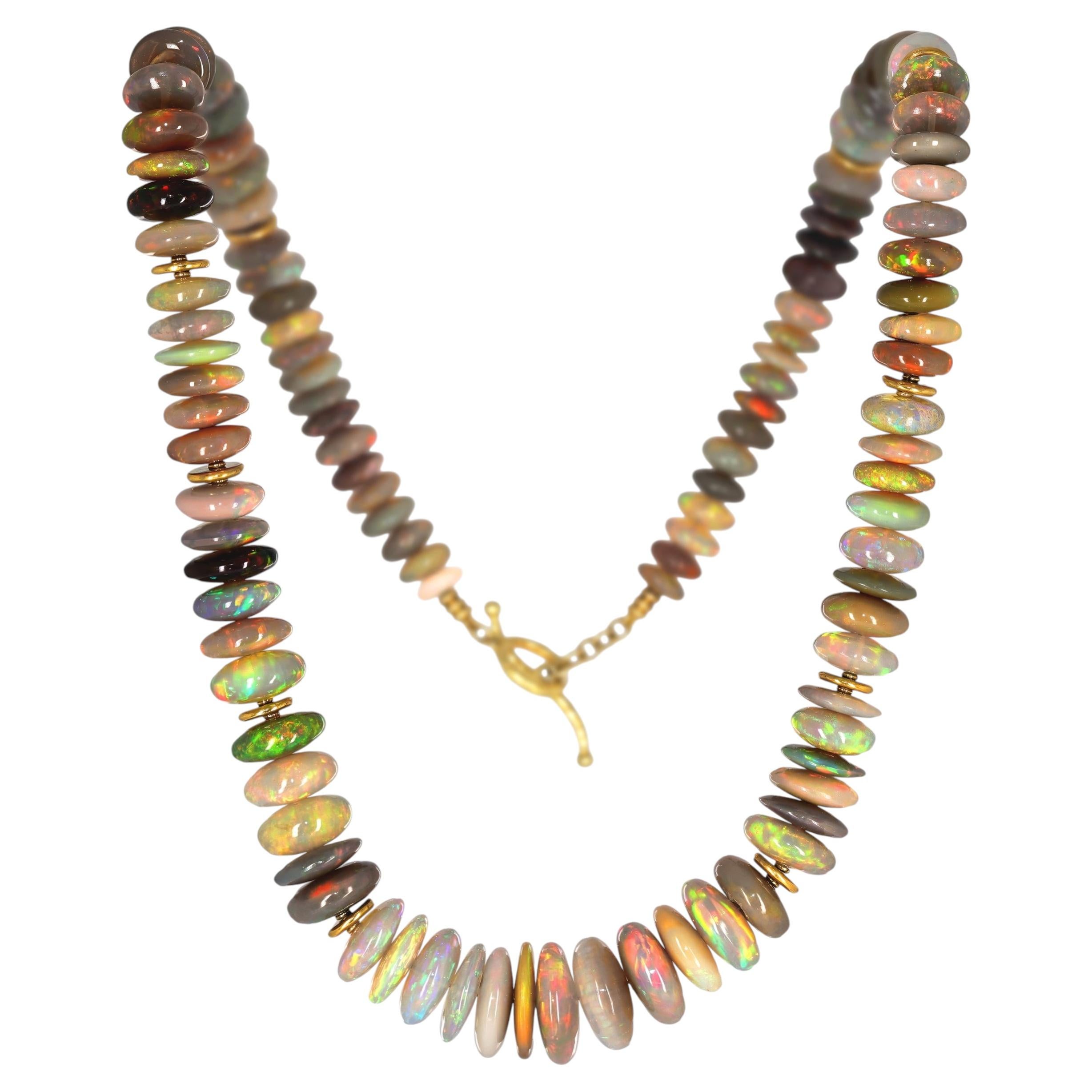 212.50 carat Australian Opal Yellow Gold Necklace, Barbara Heinrich 2026