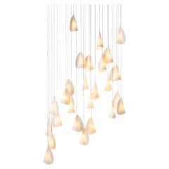 Lampe lustre en porcelaine 21,26 de Bocci 