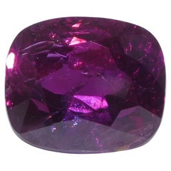Zafiro rosa púrpura en cojín de 2,12 ct Certificado GIA Sin calentar