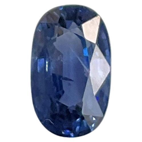 2,13 Carati Spinello Blu Ovale Sfaccettato Gemma Naturale per Gioielleria Tanzania