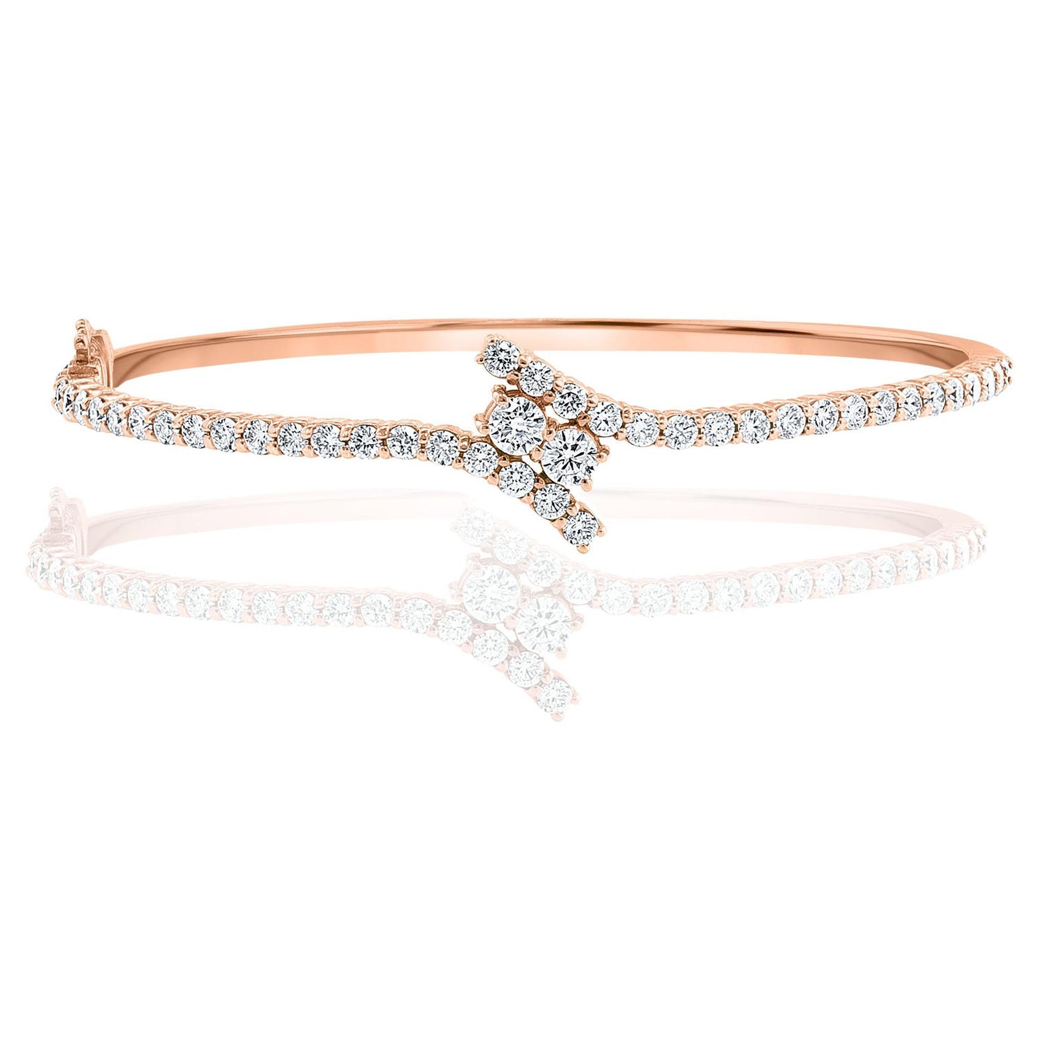 Louis Vuitton 18k Diamond Idylle Blossom Twist Bracelet - 18K Rose Gold  Cuff, Bracelets - LOU577022