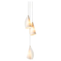 21.3 Cluster Porcelain Chandelier Lamp by Bocci