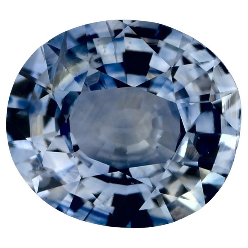 2.13 Ct Blue Sapphire Oval Loose Gemstone For Sale