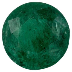 2.13 Ct Emerald Round Loose Gemstone (pierre précieuse en vrac)