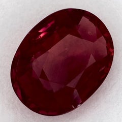 2.13 Ct Ruby Oval Loose Gemstone