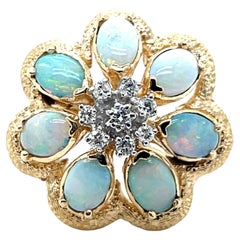 Cocktailringe mit Opal