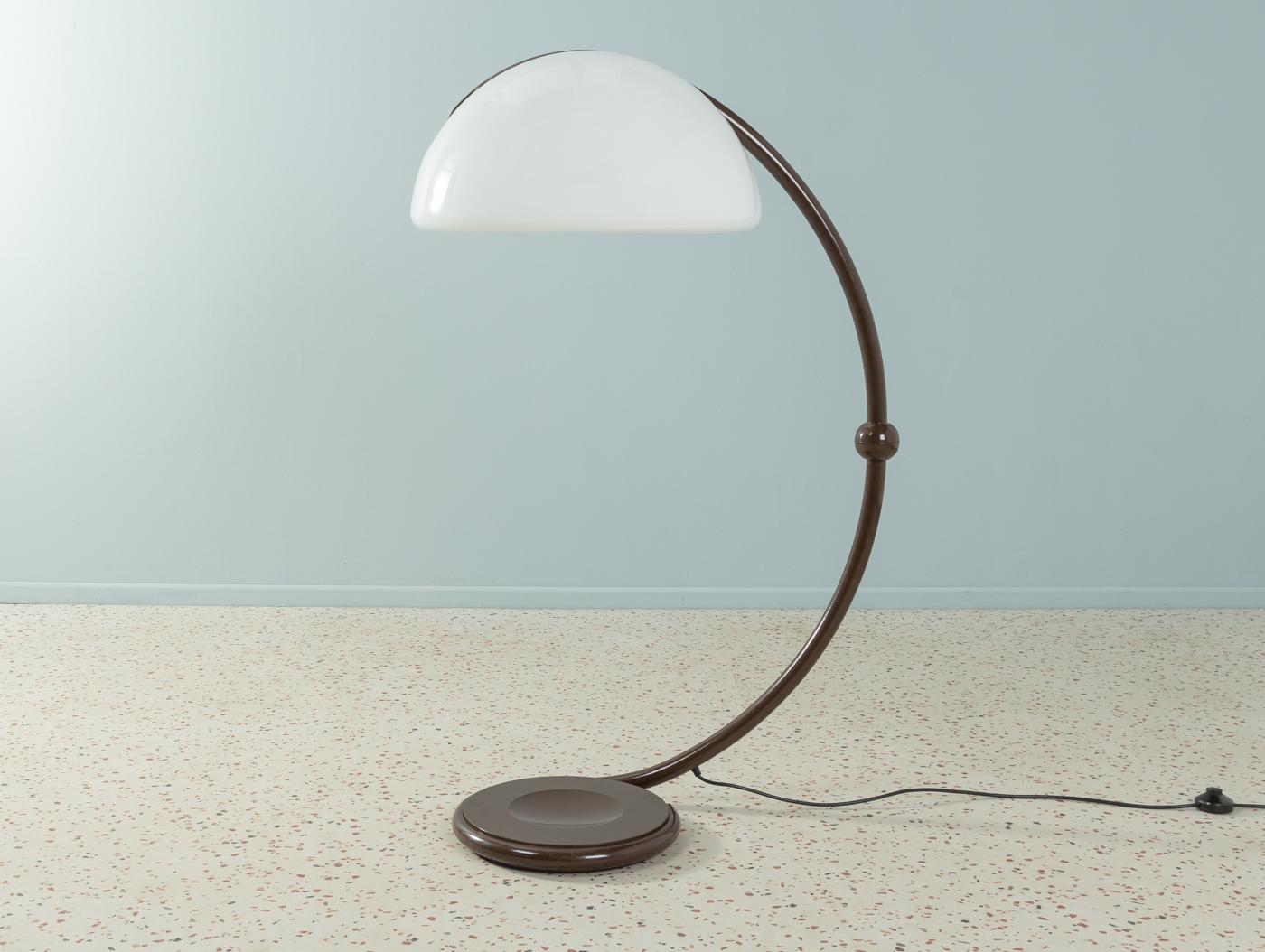 2131 Serpente Floor Lamp by Elio Martinelli 1960s Italian For Sale 1