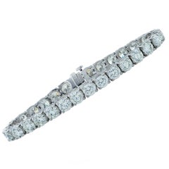 21.33 Carat Diamond Tennis Bracelet
