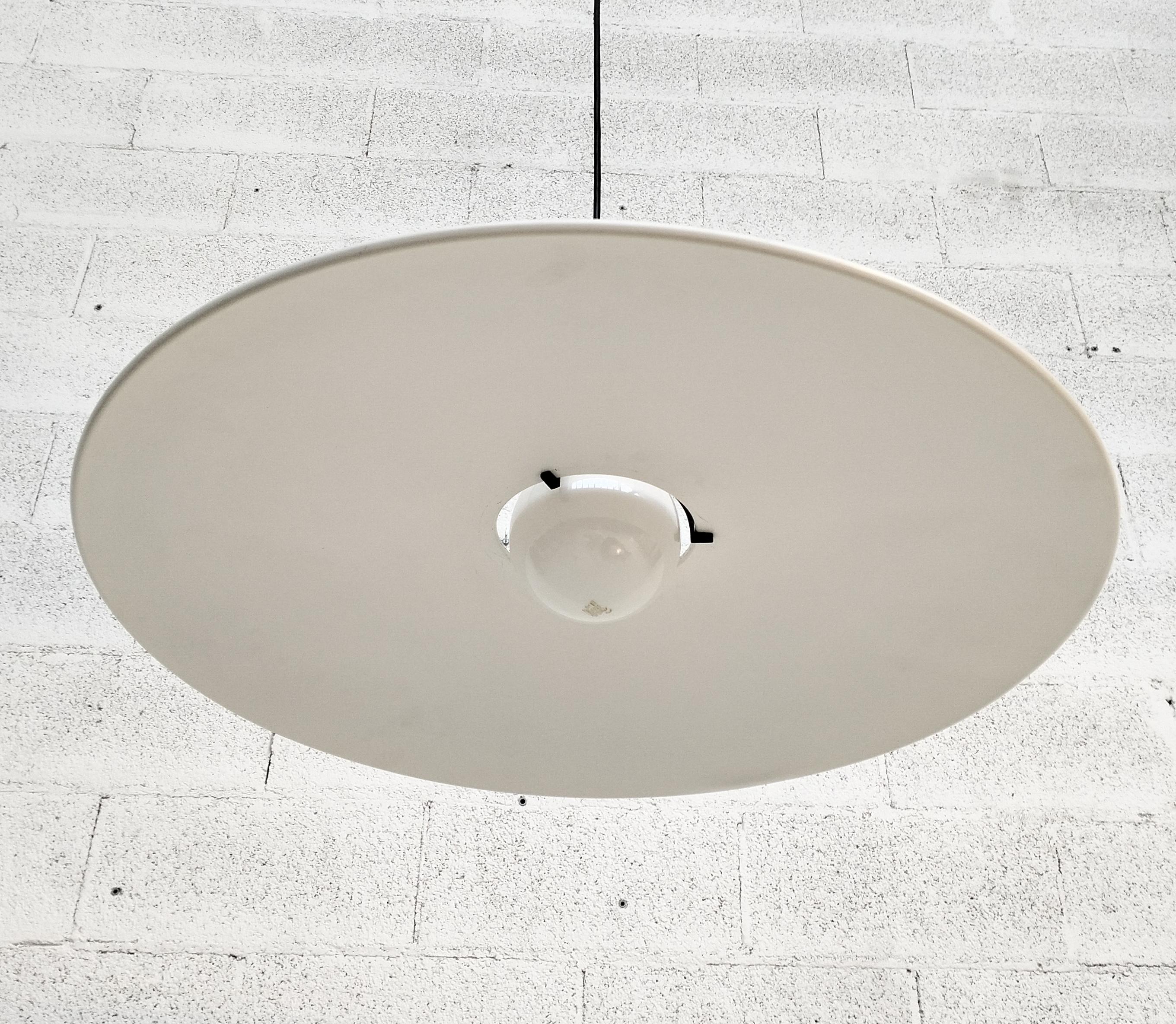 2133 Pendant Lamp by Gino Sarfatti for Arteluce, 1970s In Good Condition For Sale In Padova, IT