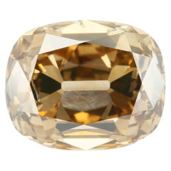 2.13ct Antique Old Mine Cut Fancy Brownish Yellow VS2 “Desert Diamond”