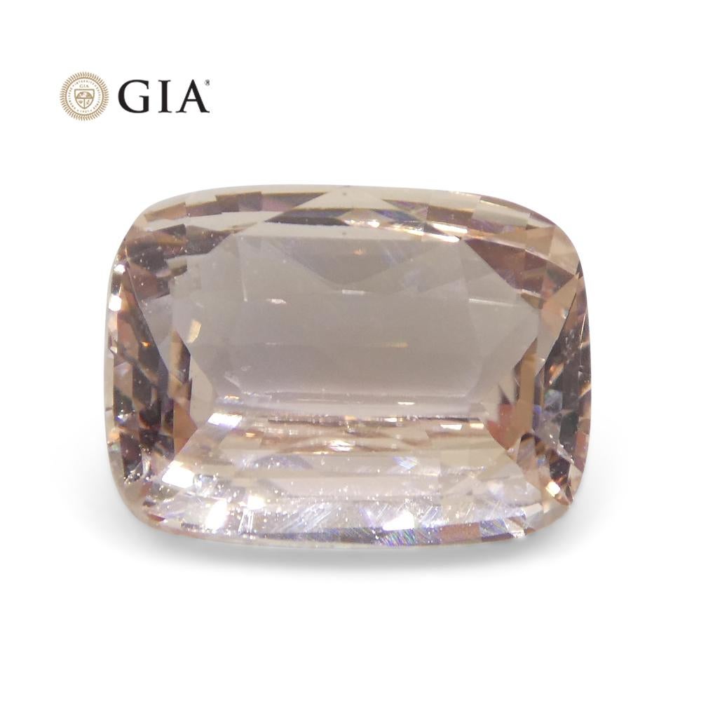 2.13 Carat Cushion Pink Sapphire GIA Certified Madagascar Unheated For Sale 6