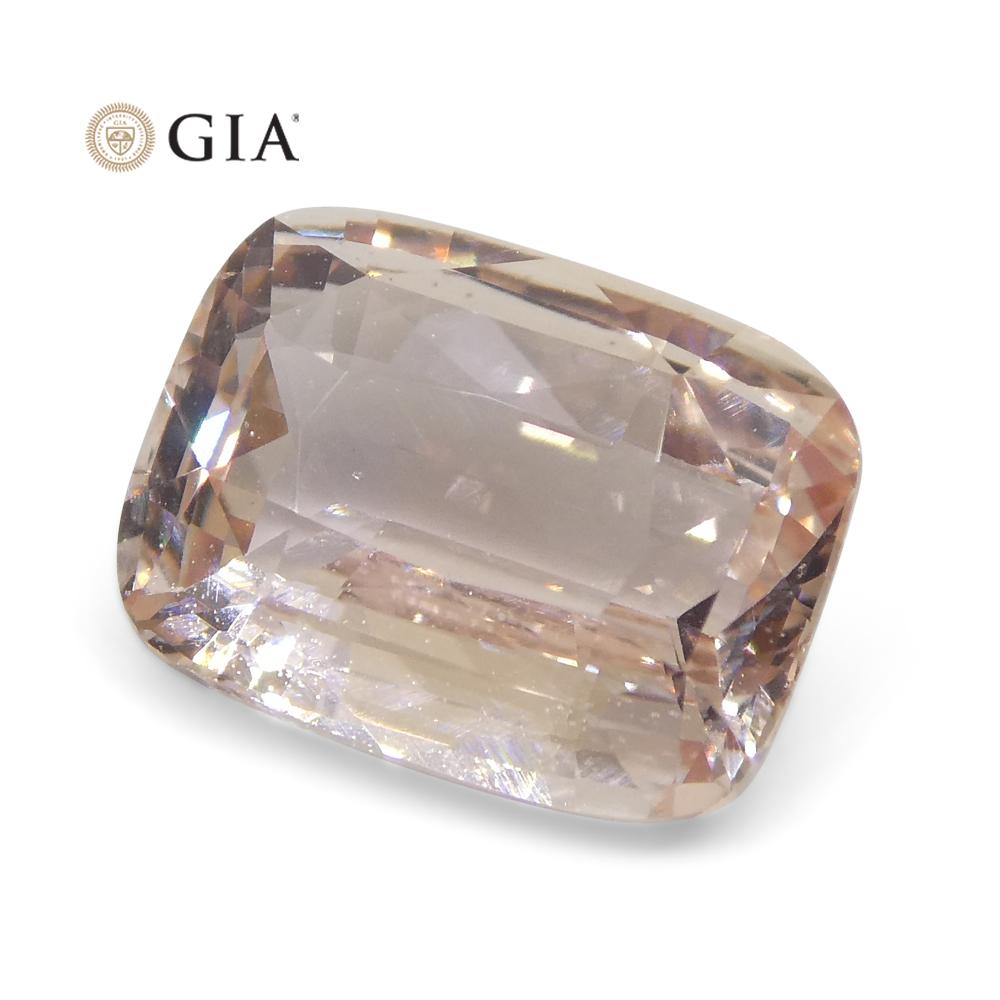 2.13 Carat Cushion Pink Sapphire GIA Certified Madagascar Unheated For Sale 7