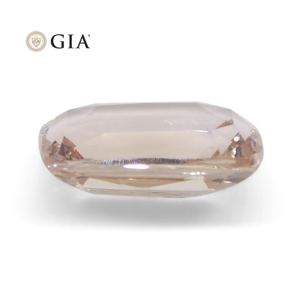 Women's or Men's 2.13ct Cushion Pink Sapphire GIA Certified Madagascar Unheated For Sale