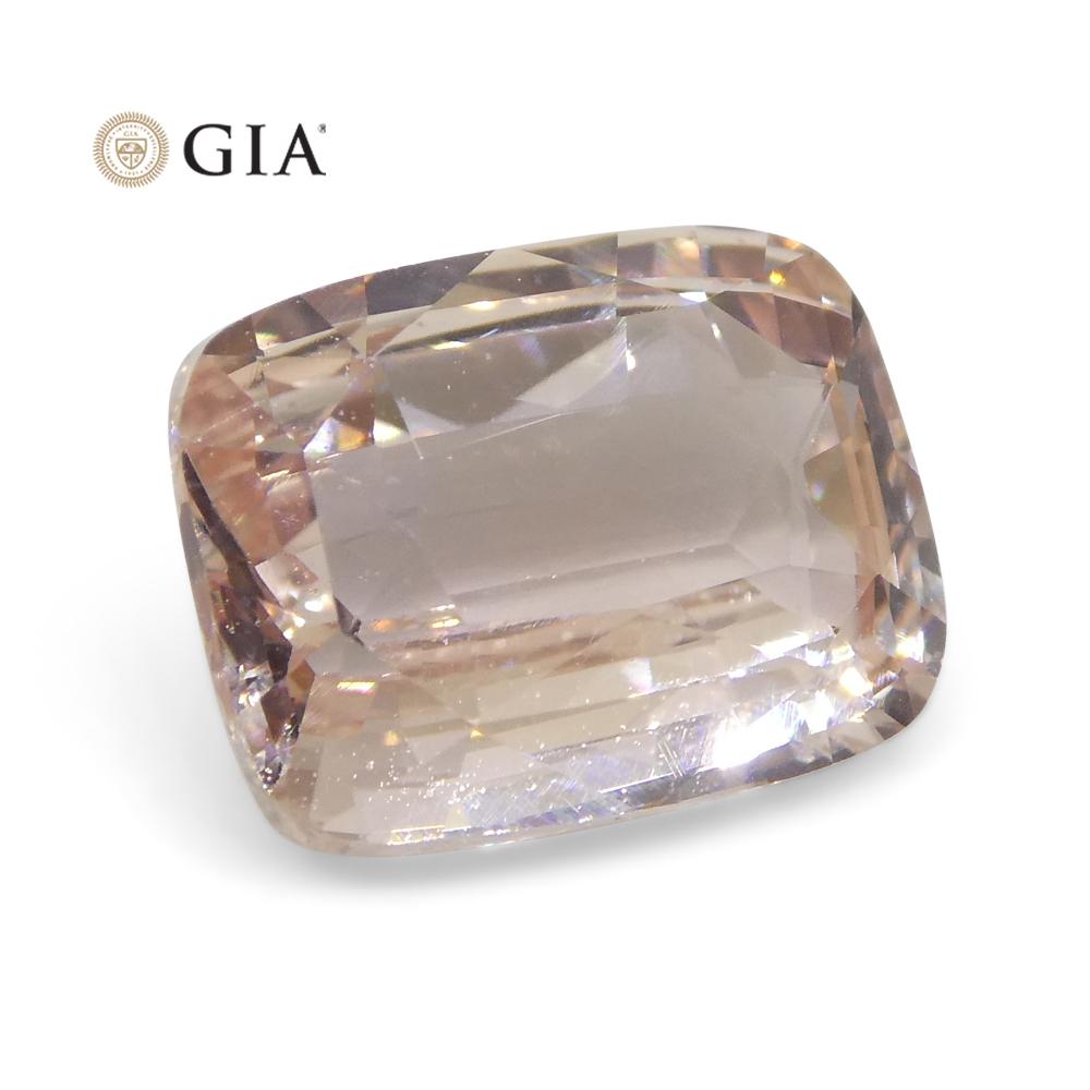 2.13 Carat Cushion Pink Sapphire GIA Certified Madagascar Unheated For Sale 2