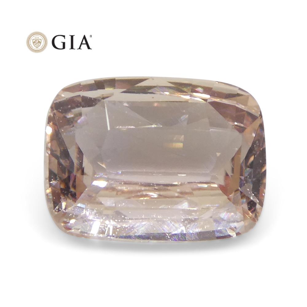 2.13 Carat Cushion Pink Sapphire GIA Certified Madagascar Unheated For Sale 3