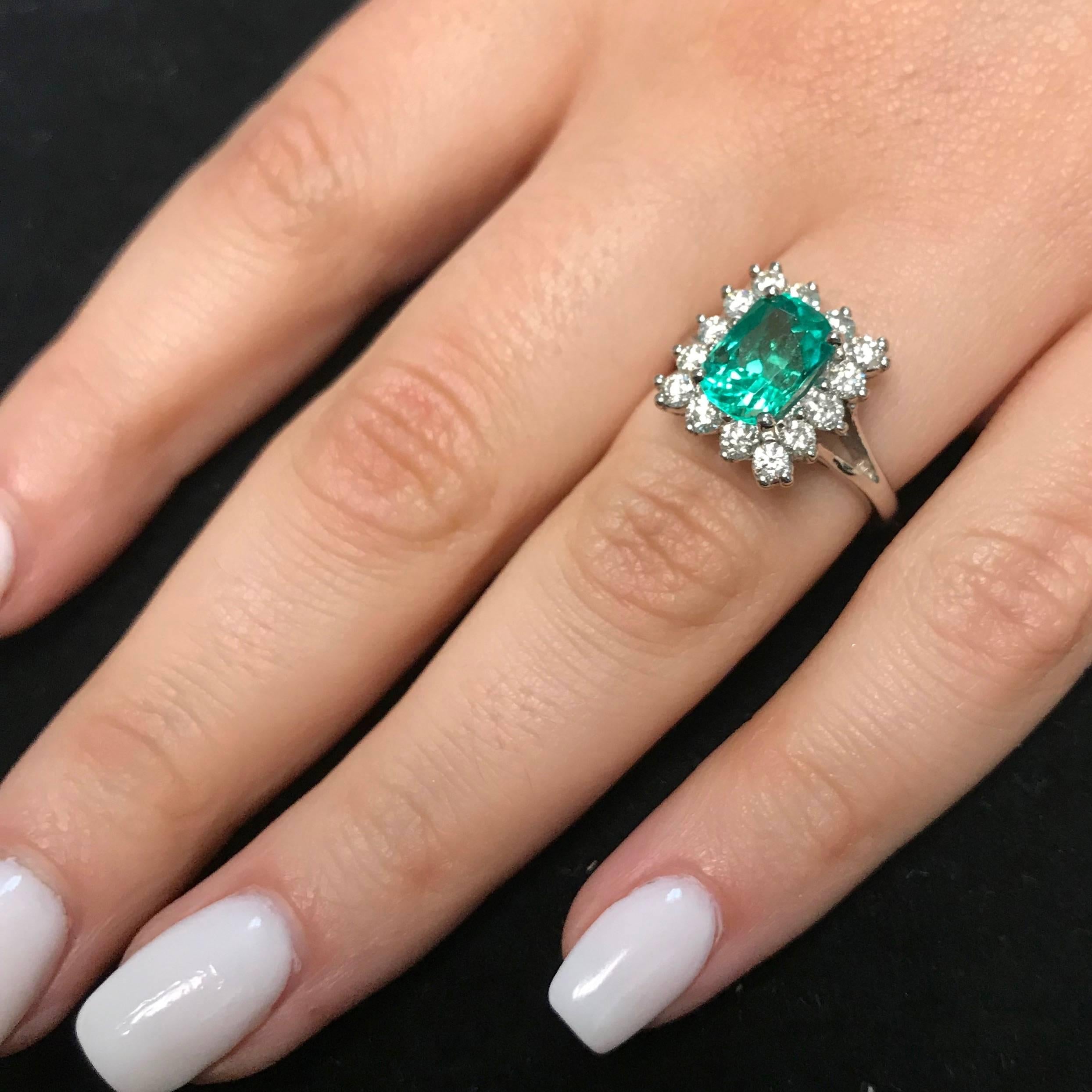 2.14 carat diamond ring