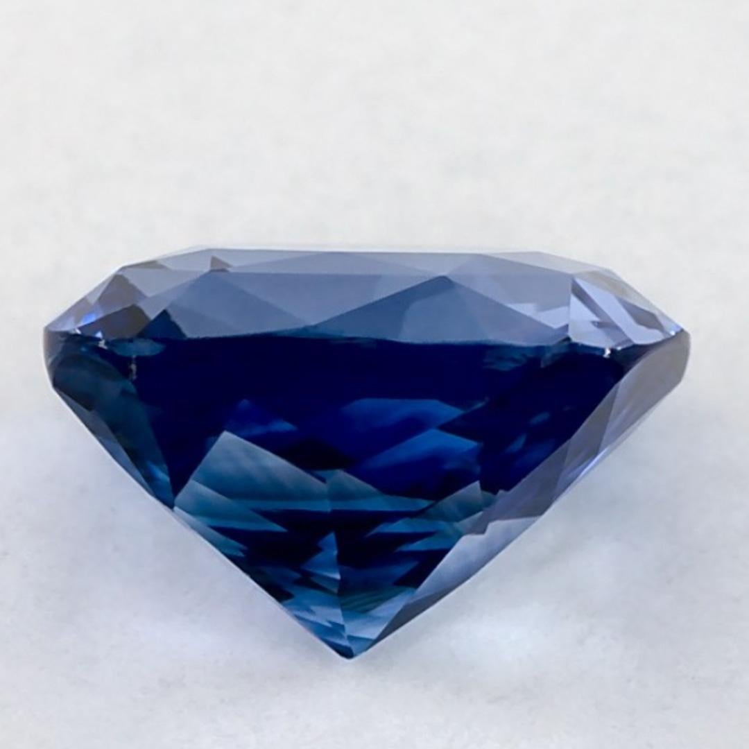 2.14 carati di zaffiro blu a cuscino, gemma sfusa In condizioni Nuovo in vendita a Fort Lee, NJ
